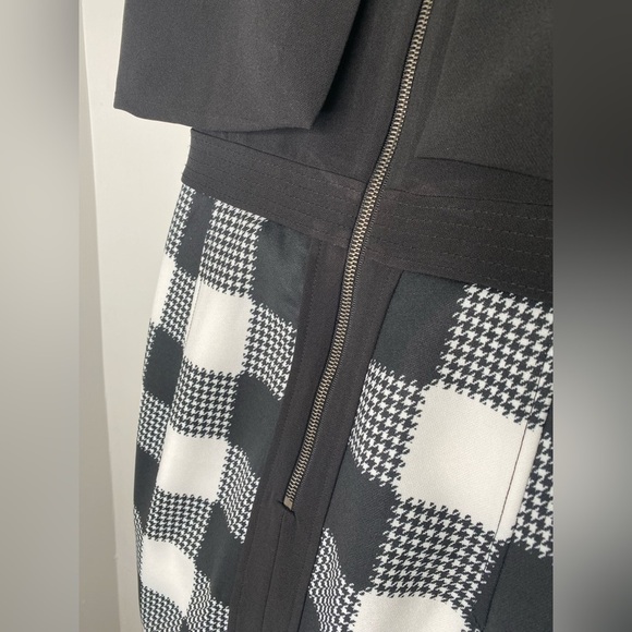 TOCCIN (NY) NWT Black and White Checkered Dress - Picture 10 of 14